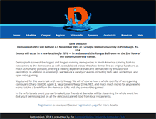 Tablet Screenshot of demosplash.org